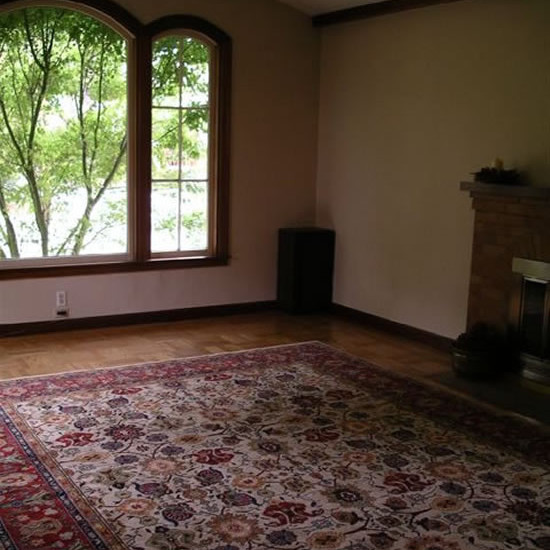 Start With A Warm, Inviting Rug
